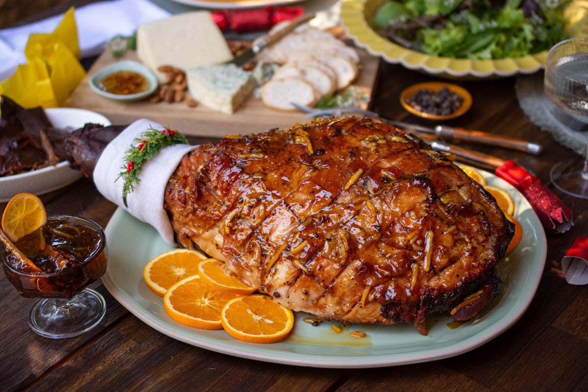 Weber Kettle Christmas Ham Banner