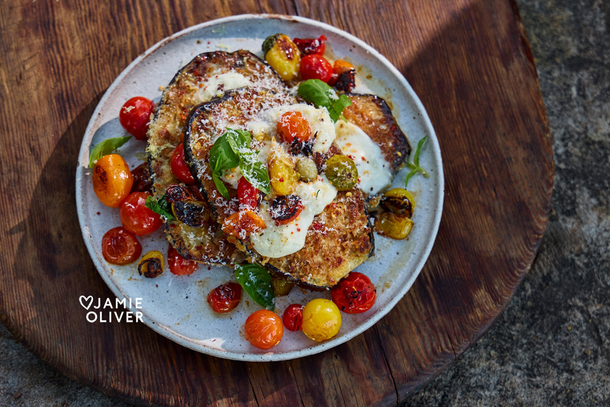 Barbecue Eggplant Parm Jamie Oliver