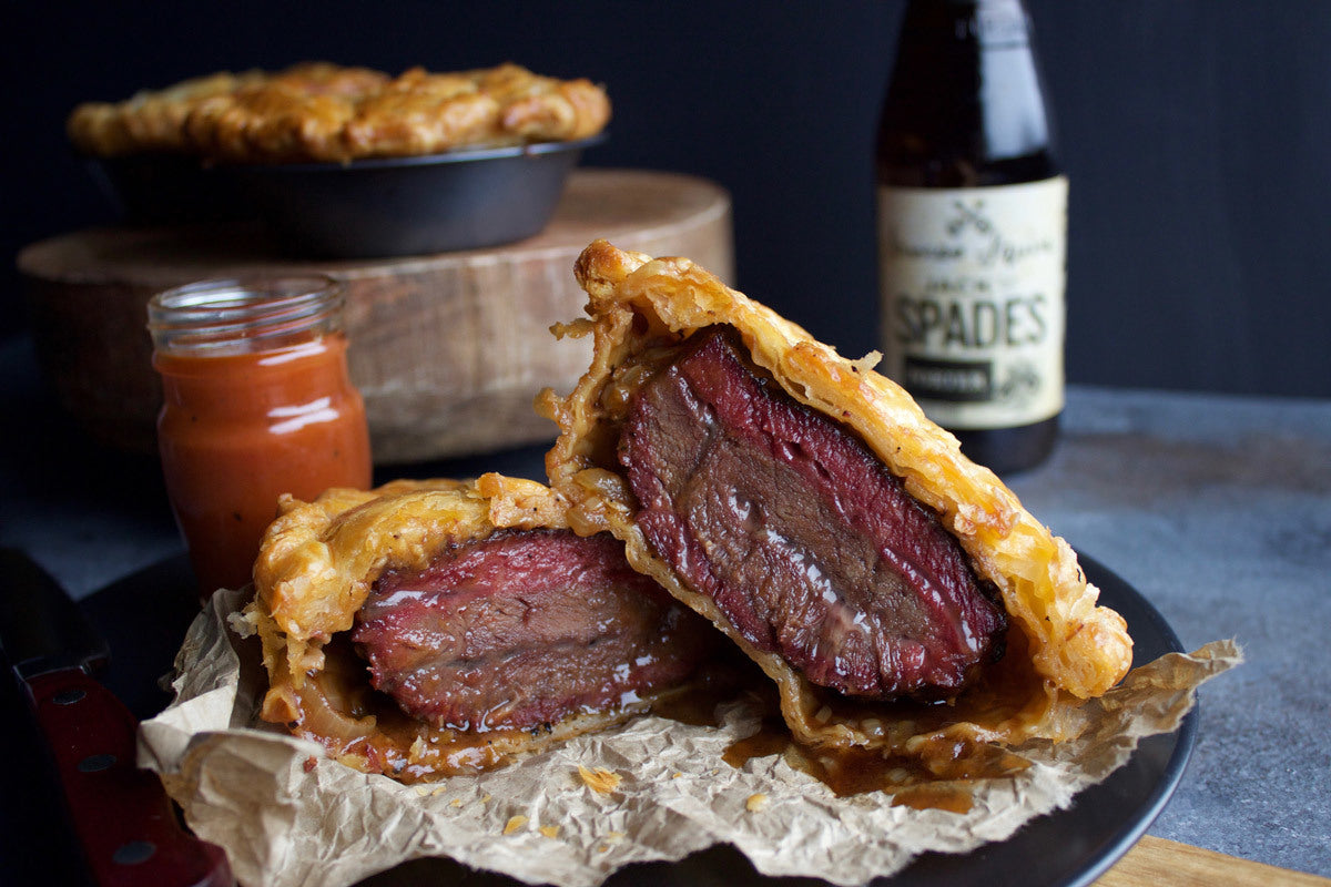 Beef Cheek And Porter Pies