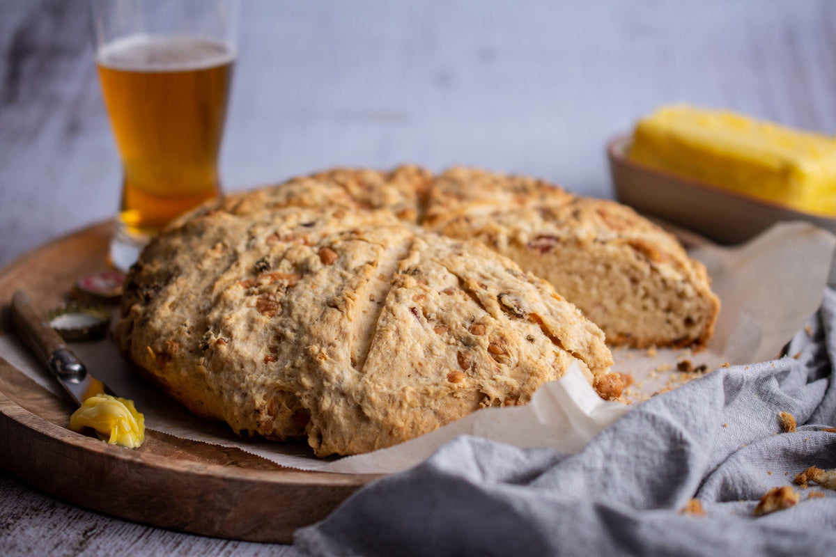 Beer Bacon And Cheese Damper