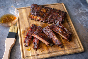 Glazed Lamb Ribs