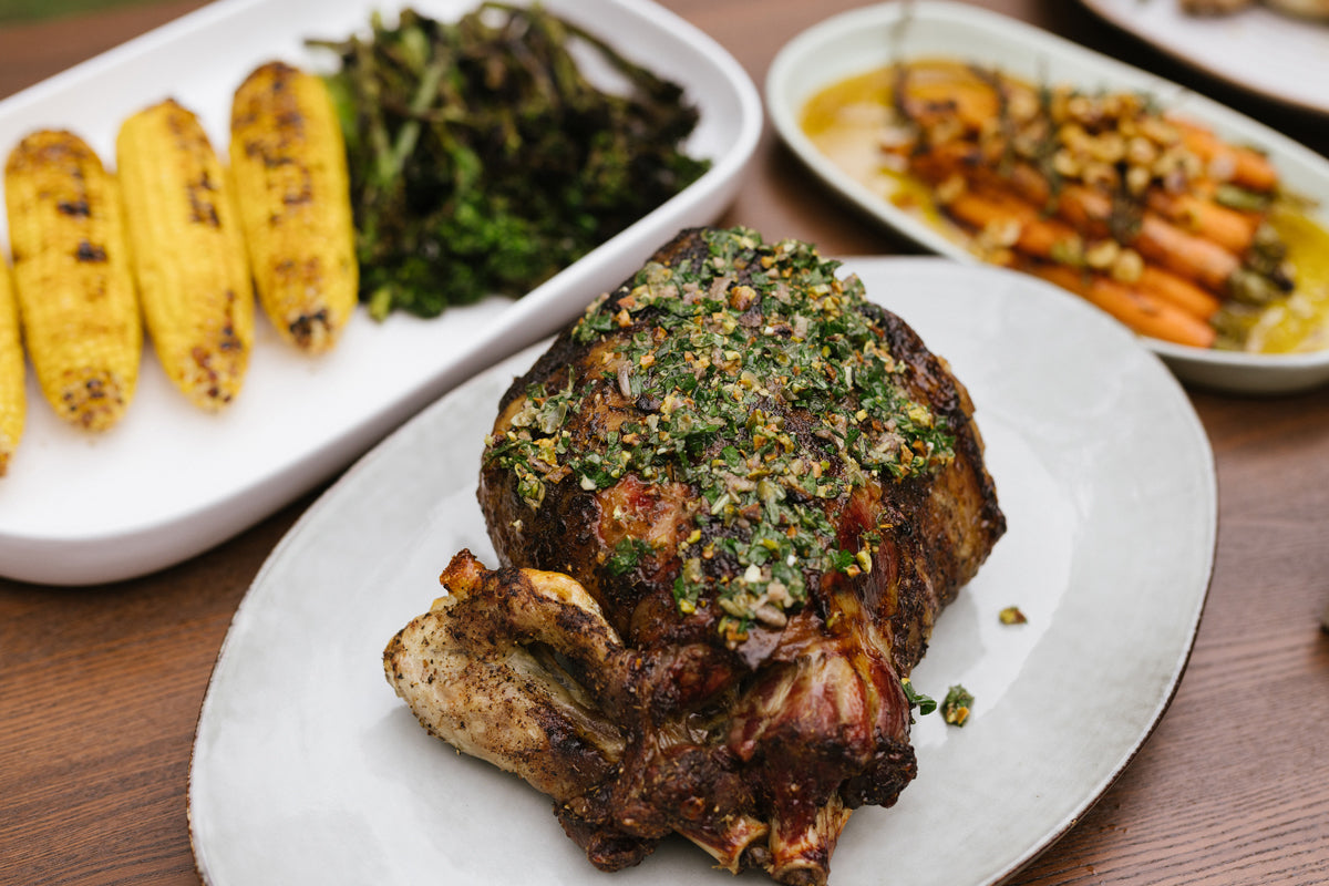 Greek Roasted Leg Of Lamb