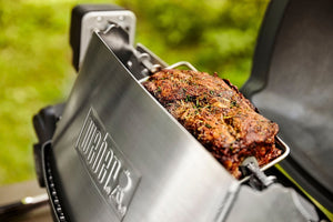 Rotisserie Cooking On A Weber Q
