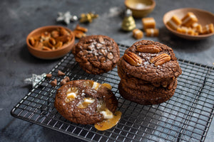 Salted Choc Brownie Cookies