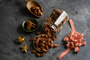 Smoked Cinnamon Sugared Almonds
