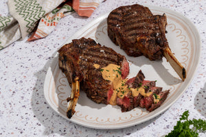 Weber Q Reversed Seared Rib Eye 1