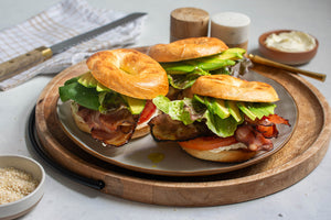 Barbecued Blat Bagels