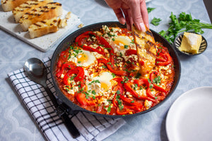 Smoky Capsicum And Chorizo Shakshuka