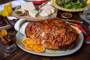 Weber Kettle Christmas Ham Banner