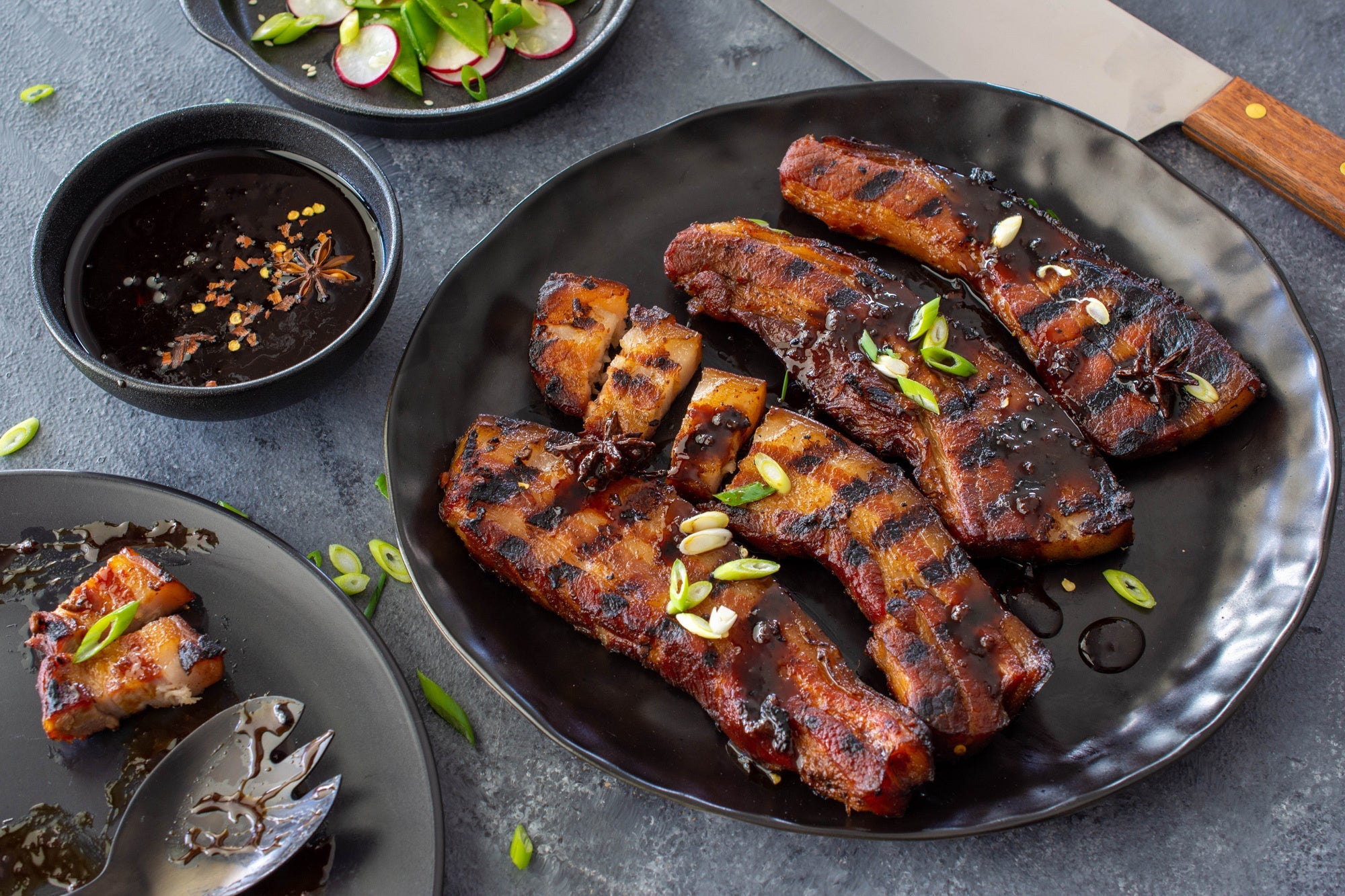 Bourbon Whiskey Cola And Star Anise Braised Pork Belly