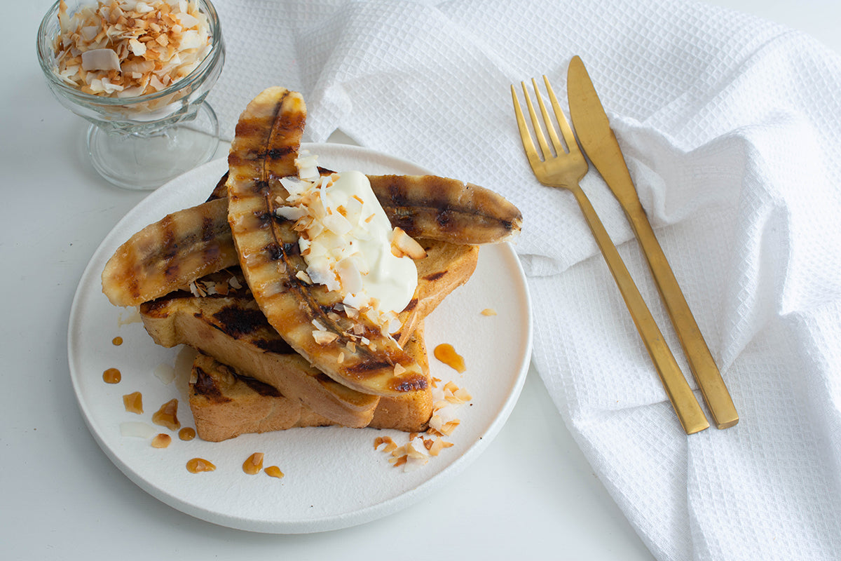 Bruleed Banana French Toast