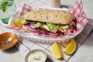 Cajun Fish Burgers