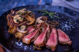 Chargrilled Steaks With Jacks Mushrooms