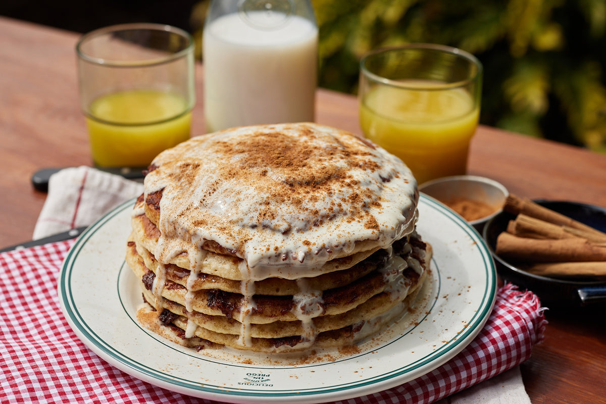 Cinnamon Swirl Pancakes
