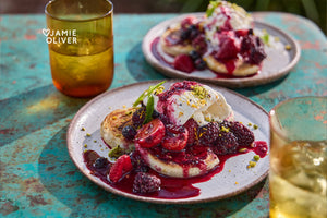 Crispy Pastry Swirls With Summer Berries Jamie Oliver