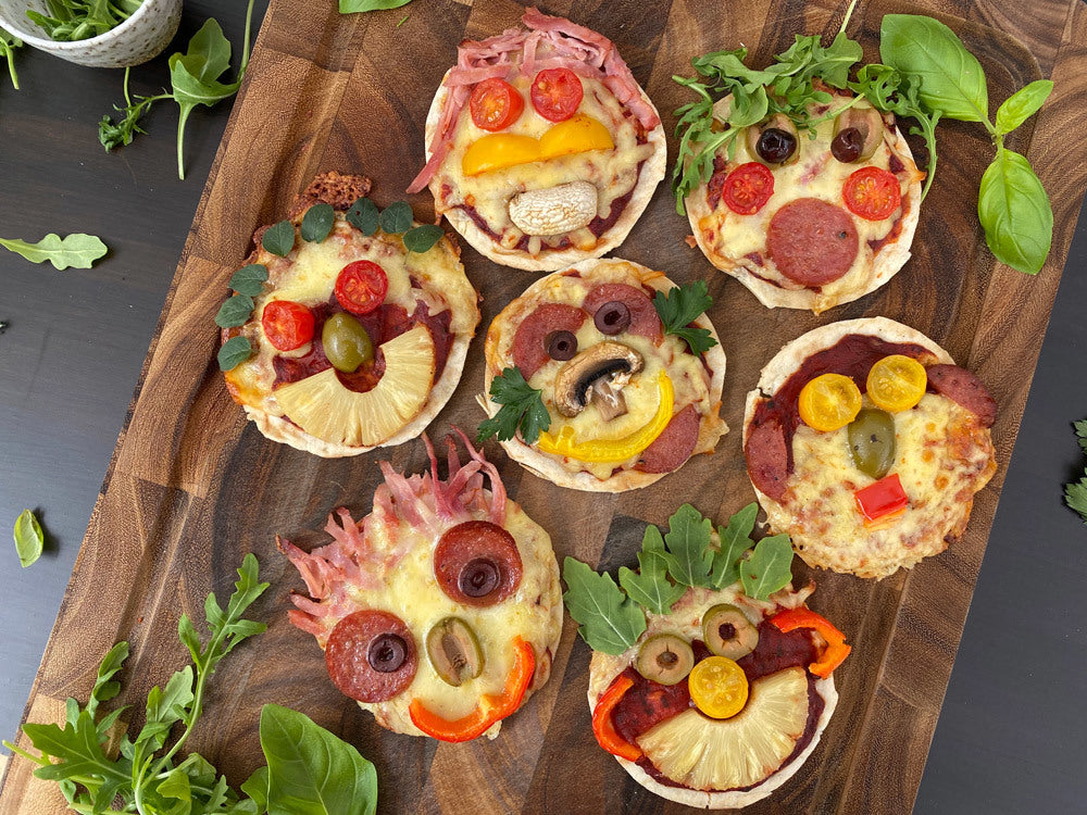 Funny Face Pizza 1