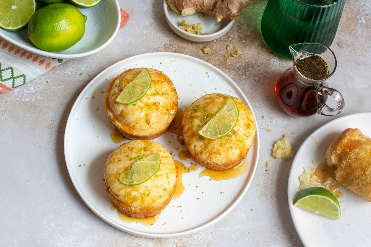 Ginger Lime Tea Cake