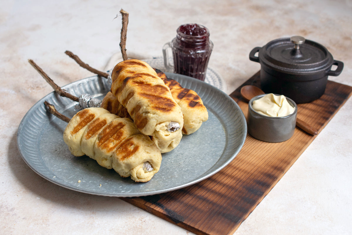 Grilled Damper Sticks