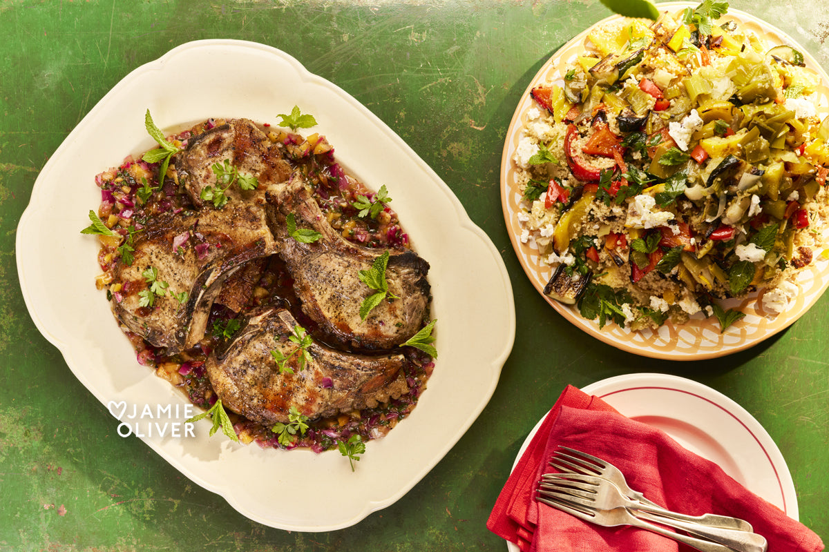 Grilled Pork Chop Jamie Oliver