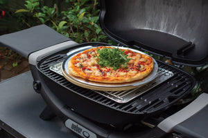 Indirect Pizza Baking On A Weber Q