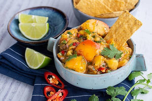 Peach And Mango Salsa