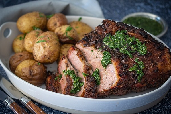 Pepper Crusted Roast Beef With Gremolata