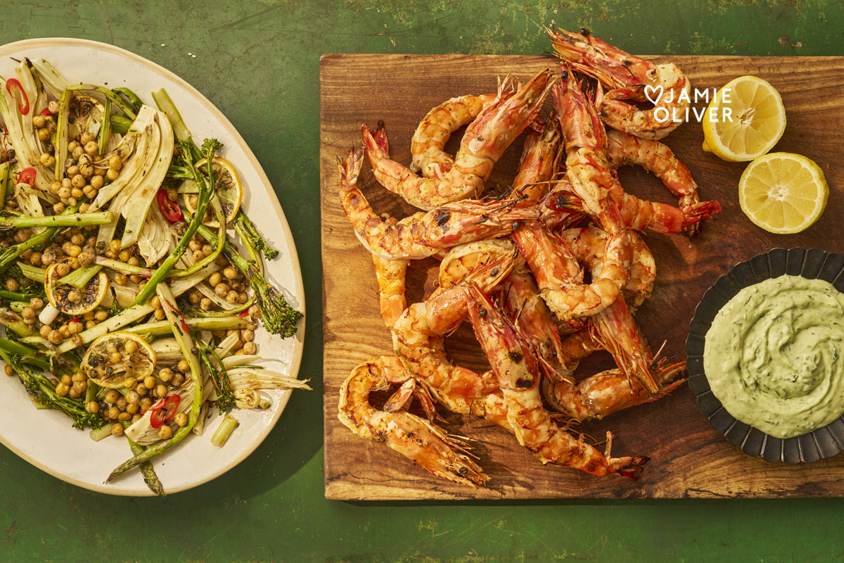 Perfect Prawn Skewers Jamie Oliver