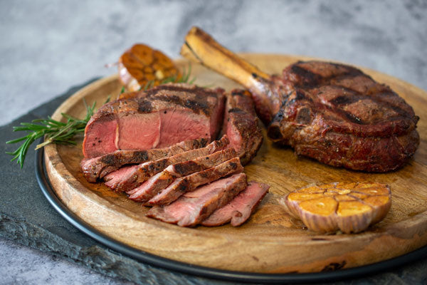 Reverse Seared Smoked Rib Eye 1