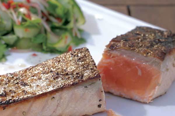 Salmon Fillett With Crispy Skin