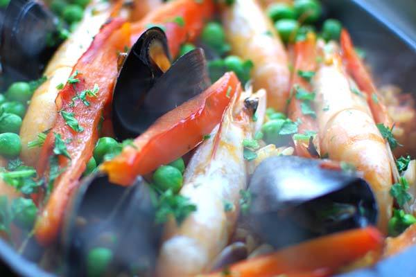 Seafood Paella