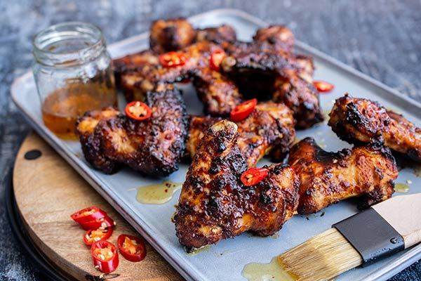 Sticky Miso Chicken Wings
