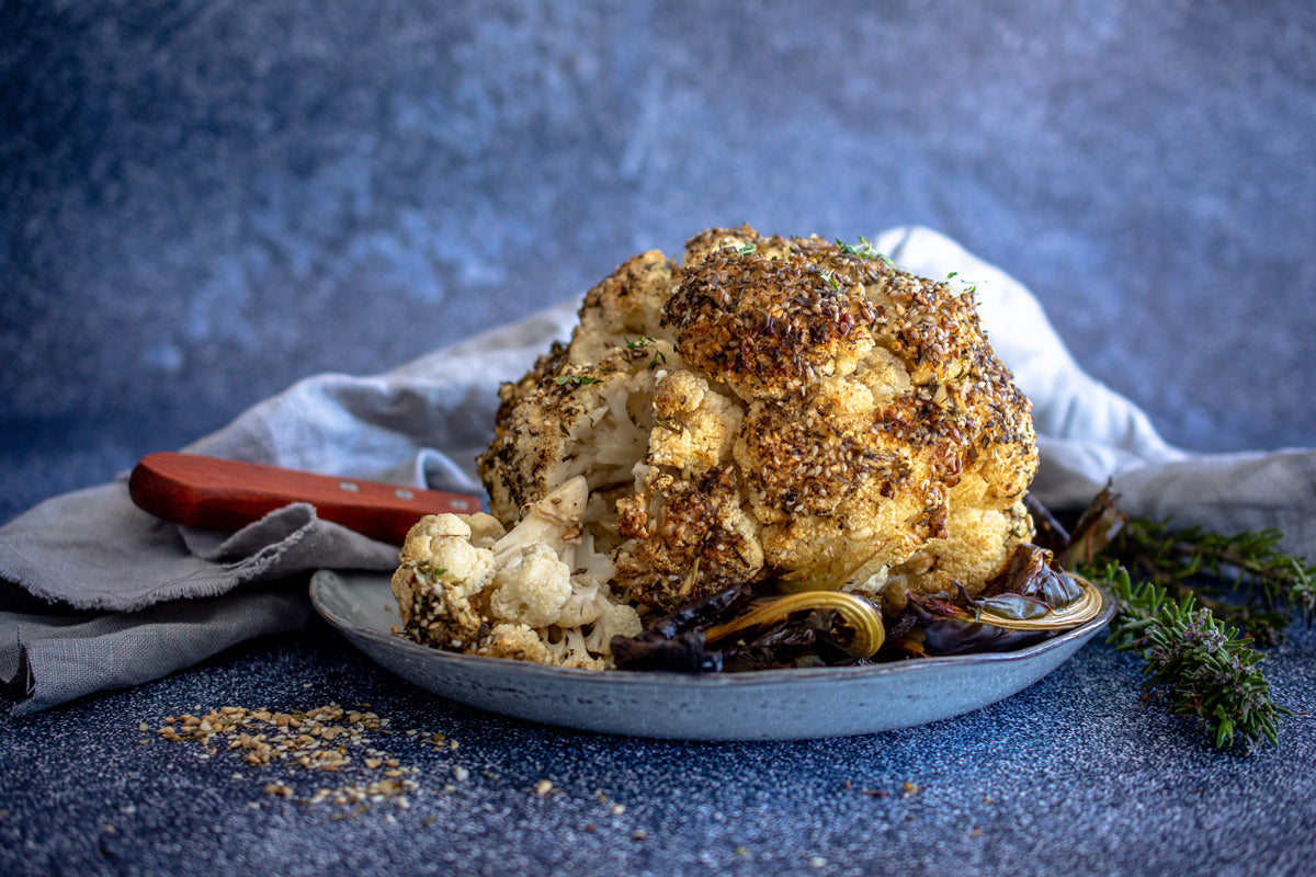 Whole Roasted Cauliflower