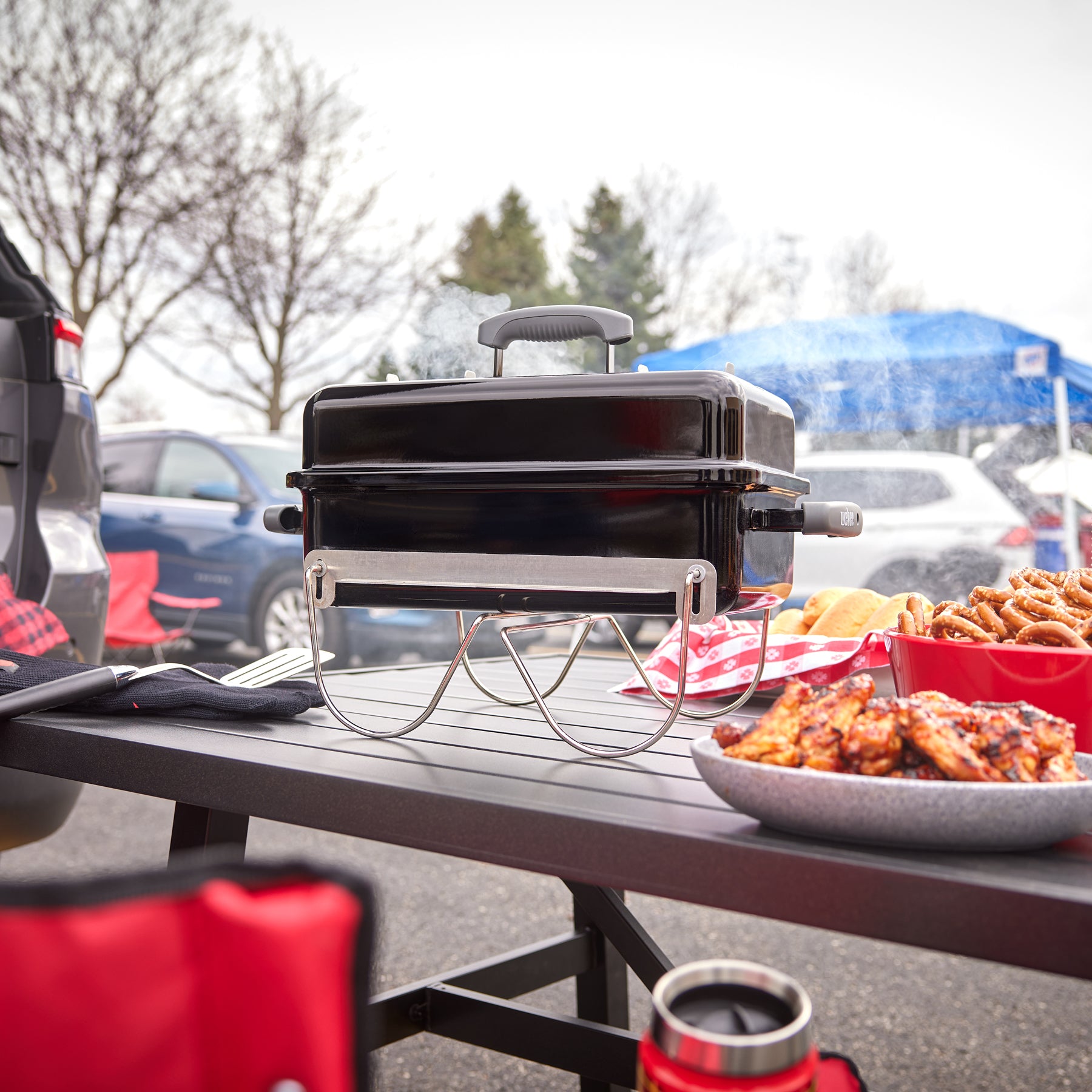 Go-Anywhere Charcoal Barbecue