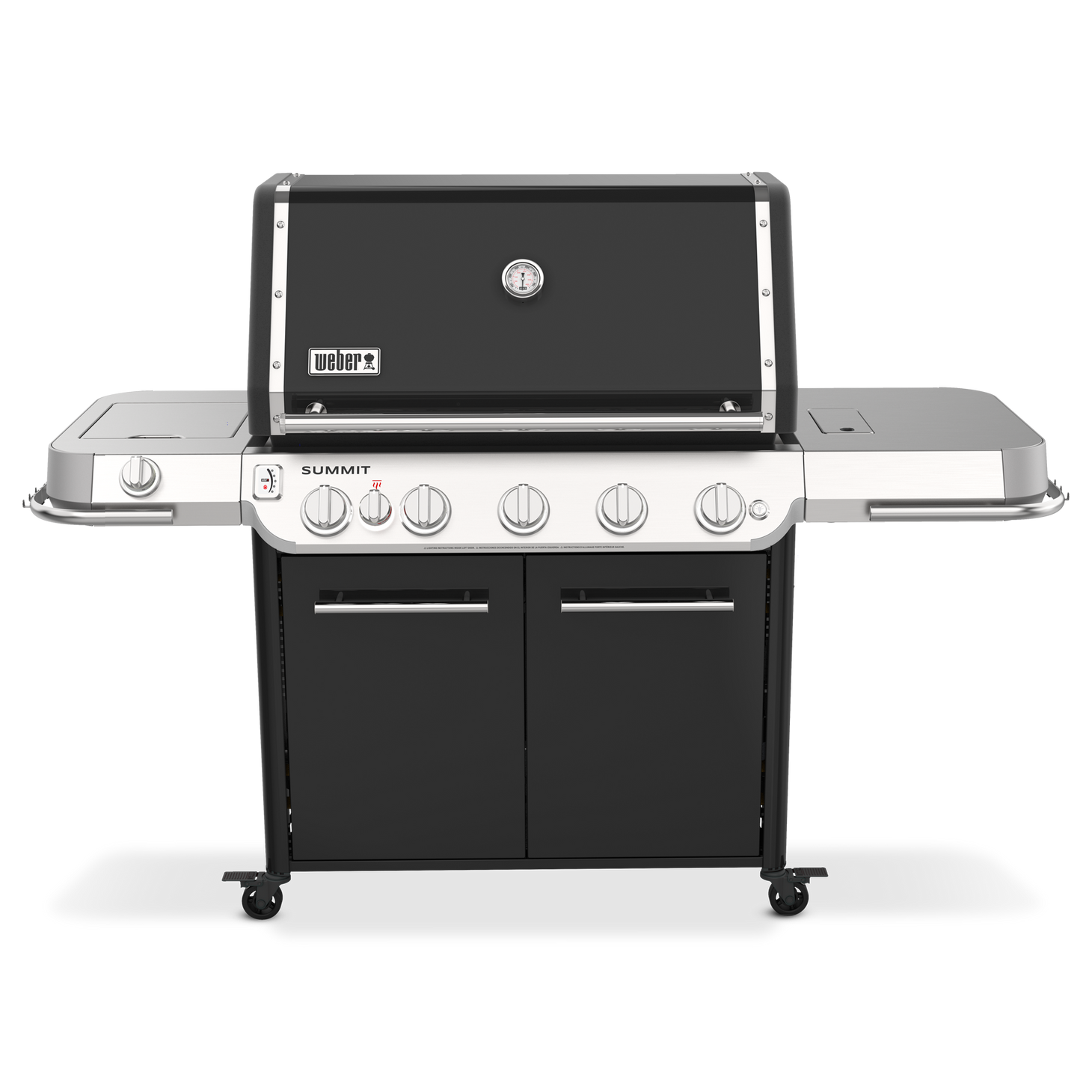 Summit® FS38 5-Burner Gas Barbecue Black (LPG)