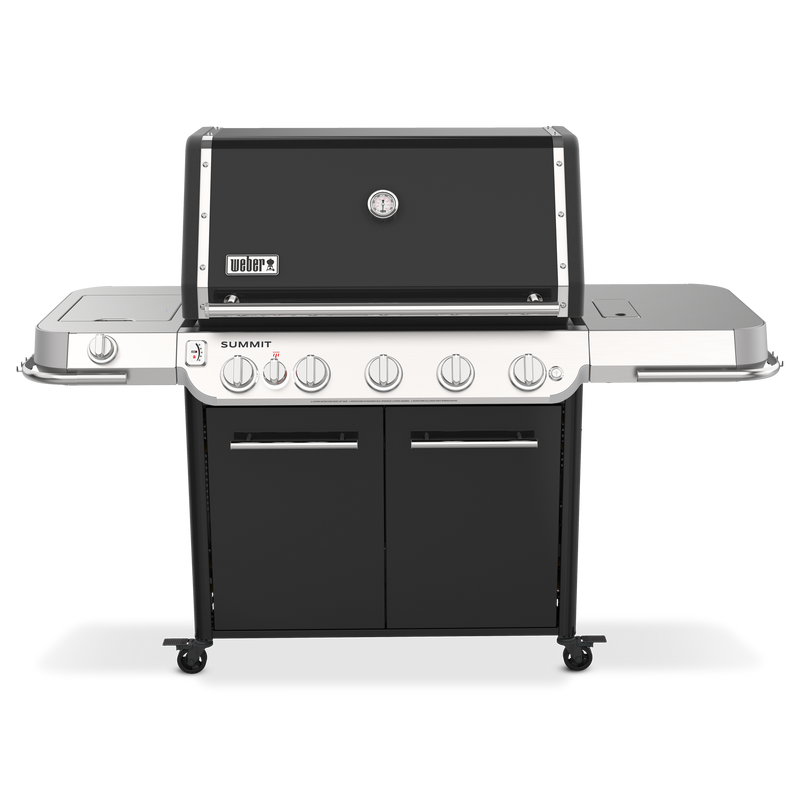 Summit® FS38 5-Burner Gas Barbecue Black (LPG)