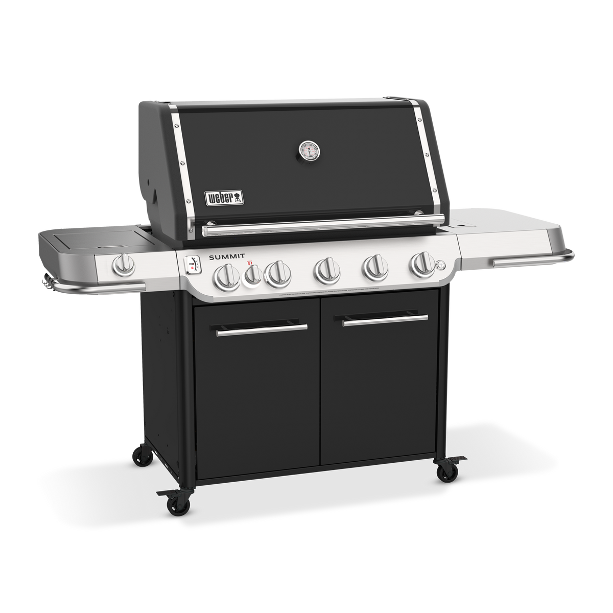 Summit® FS38 5-Burner Gas Barbecue Black (LPG)