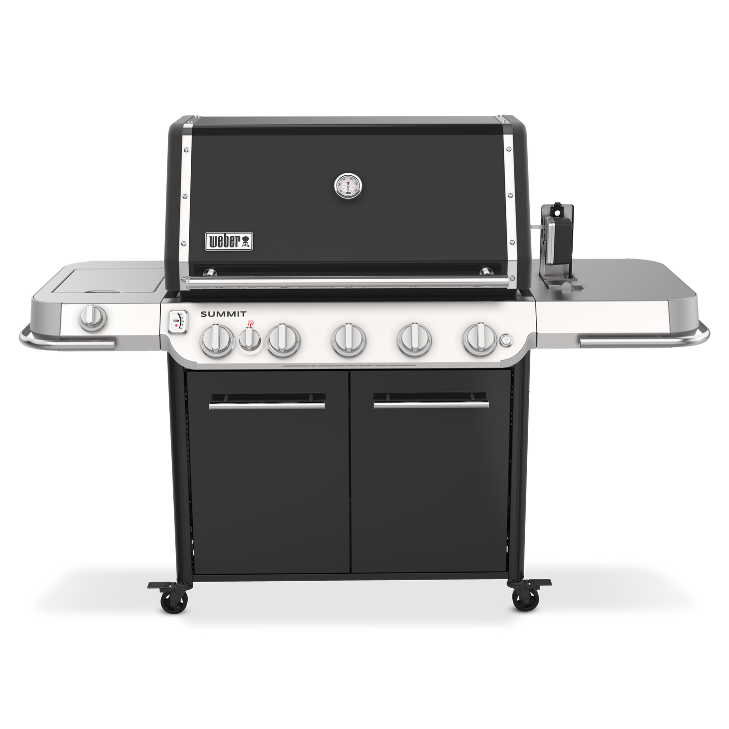 Summit® FS38 5-Burner Gas Barbecue Black (LPG)