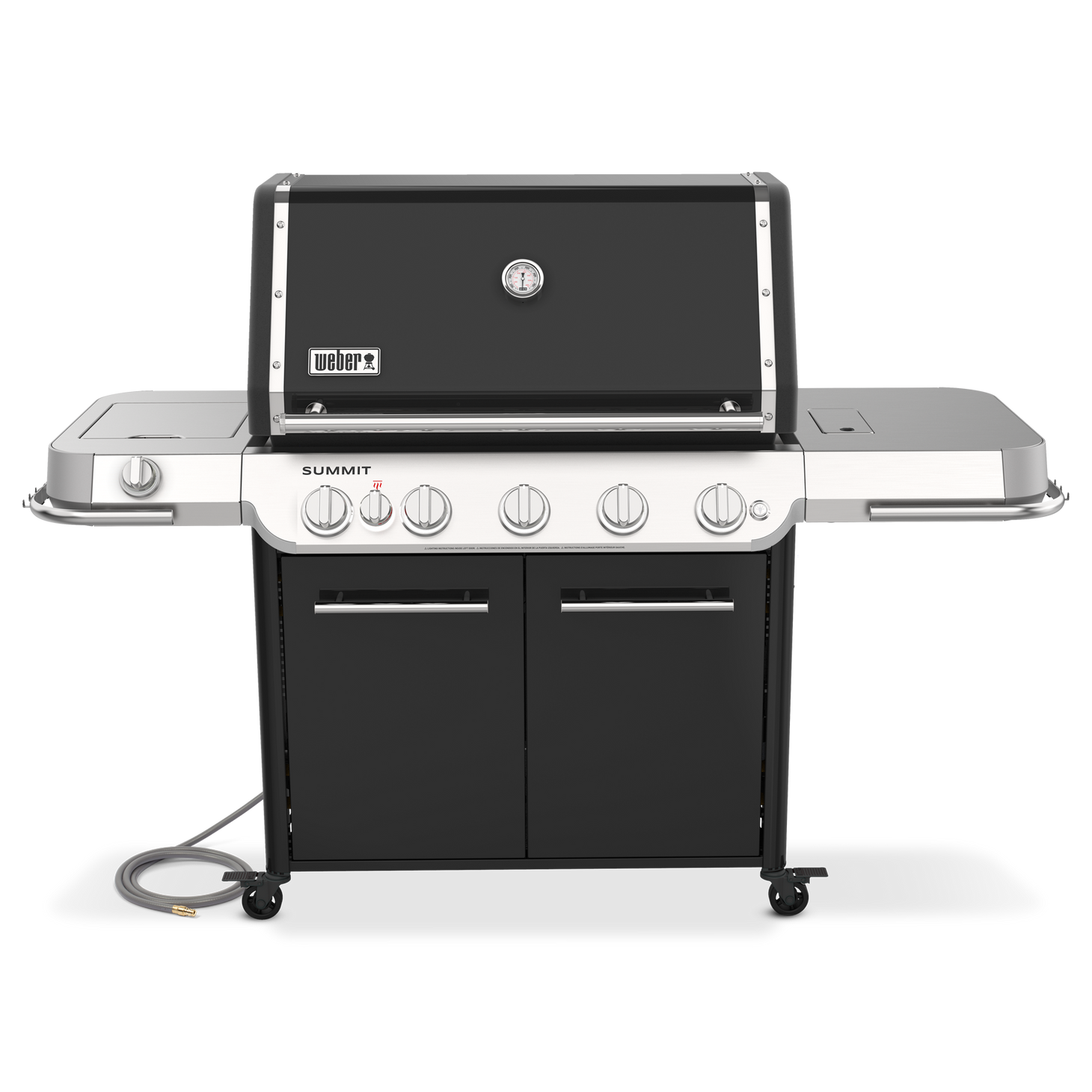Summit® FS38 5-Burner Gas Barbecue Black (Natural Gas)