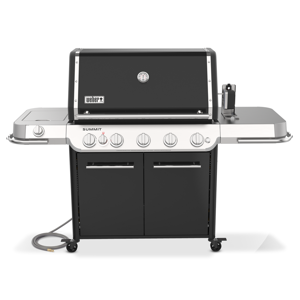 Summit® FS38 5-Burner Gas Barbecue Black (Natural Gas)