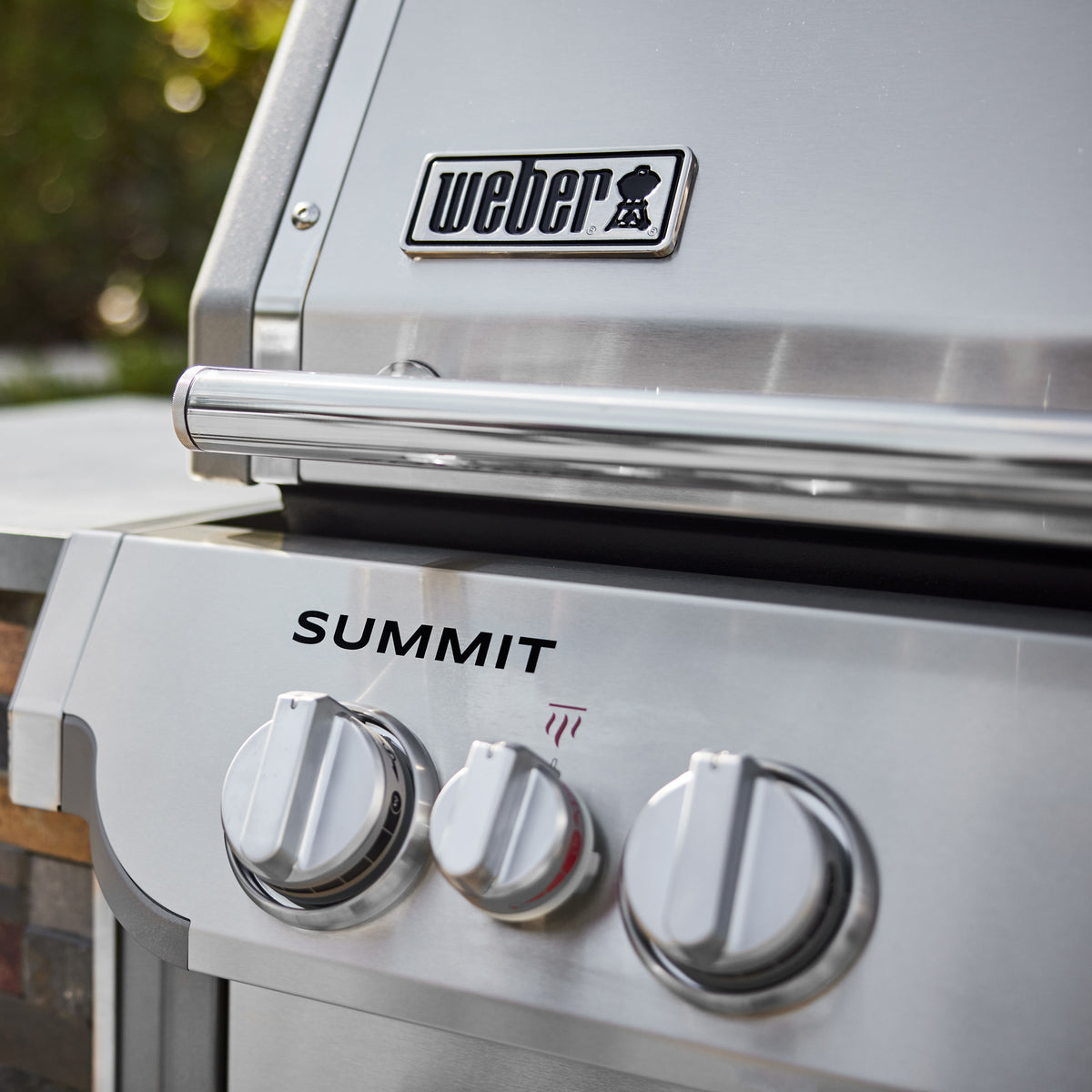Summit® SB38 5-Burner Built-In Gas Barbecue Stainless Steel (Natural Gas)