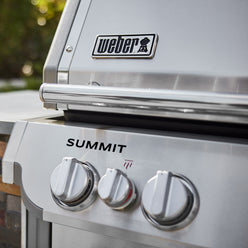 Summit® SB38 5-Burner Built-In Gas Barbecue Stainless Steel (Natural Gas)