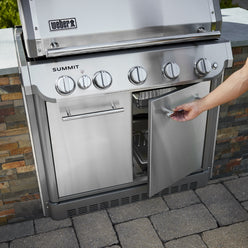 Summit® SB38 5-Burner Built-In Gas Barbecue Stainless Steel (Natural Gas)