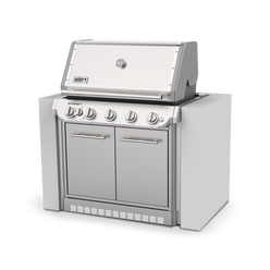 Summit® SB38 5-Burner Built-In Gas Barbecue Stainless Steel (Natural Gas)