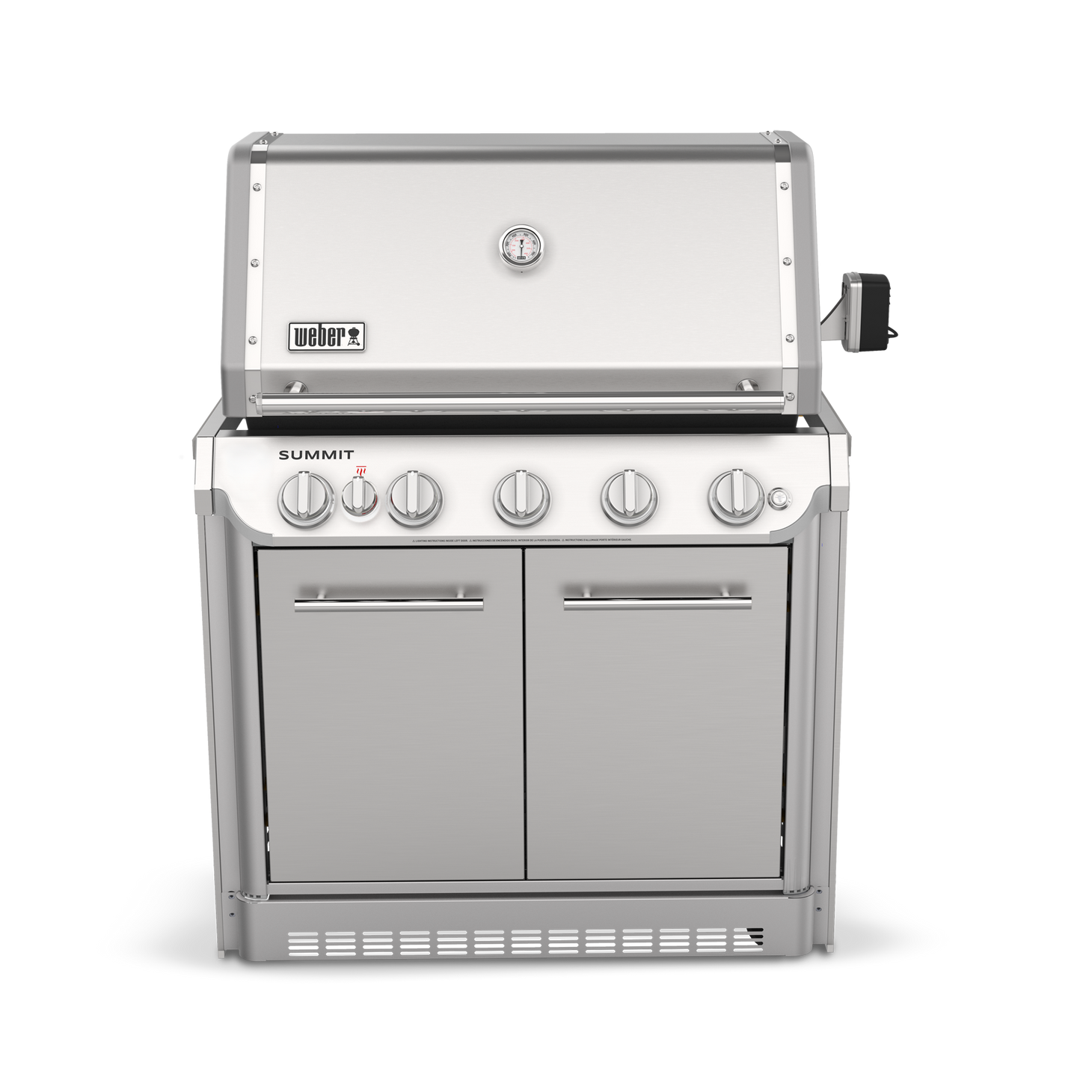 Summit® SB38 5-Burner Built-In Gas Barbecue Stainless Steel (Natural Gas)