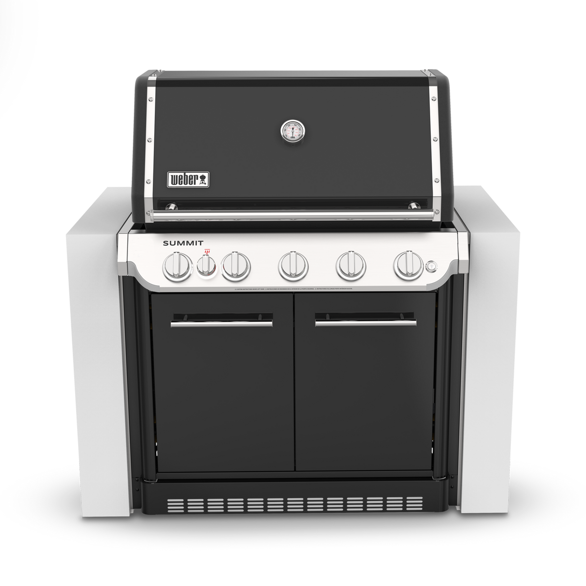 Summit® SB38 5-Burner Built-In Gas Barbecue Black (LPG)
