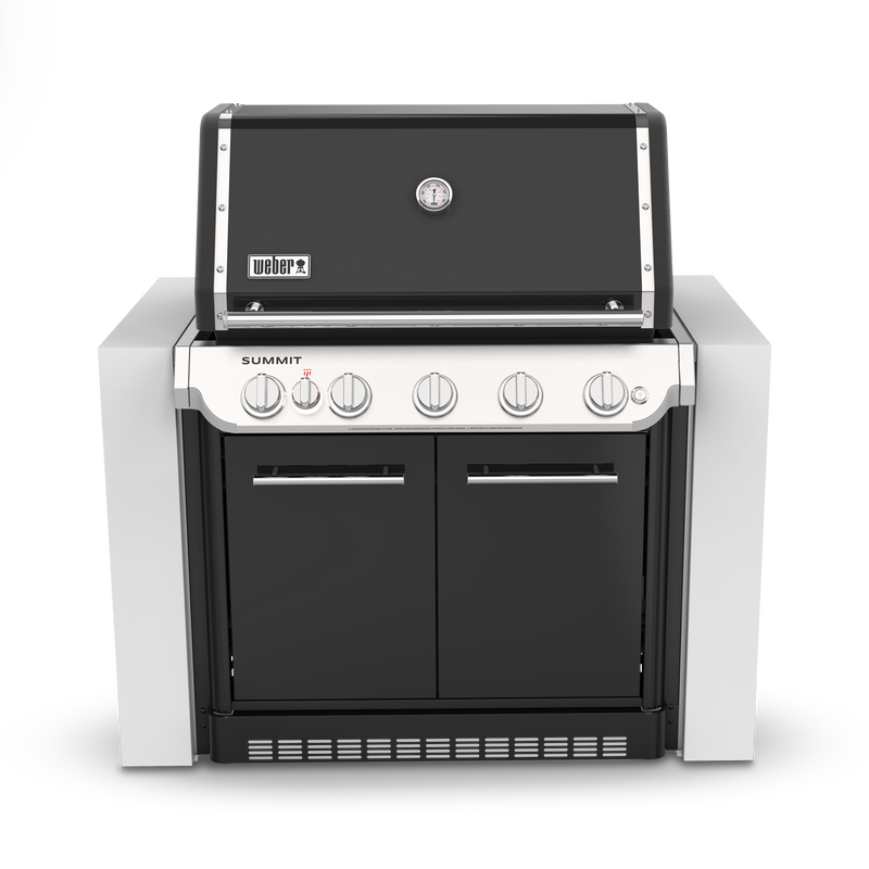 Summit® SB38 5-Burner Built-In Gas Barbecue Black (LPG)
