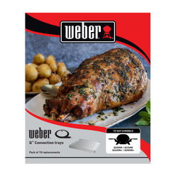 Weber® Q® (G3) BBQ Convection Trays - 10 Pack