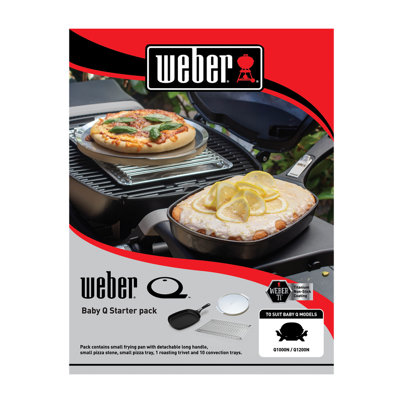 Baby Q® (G3) BBQ Starter Pack - 14 Piece