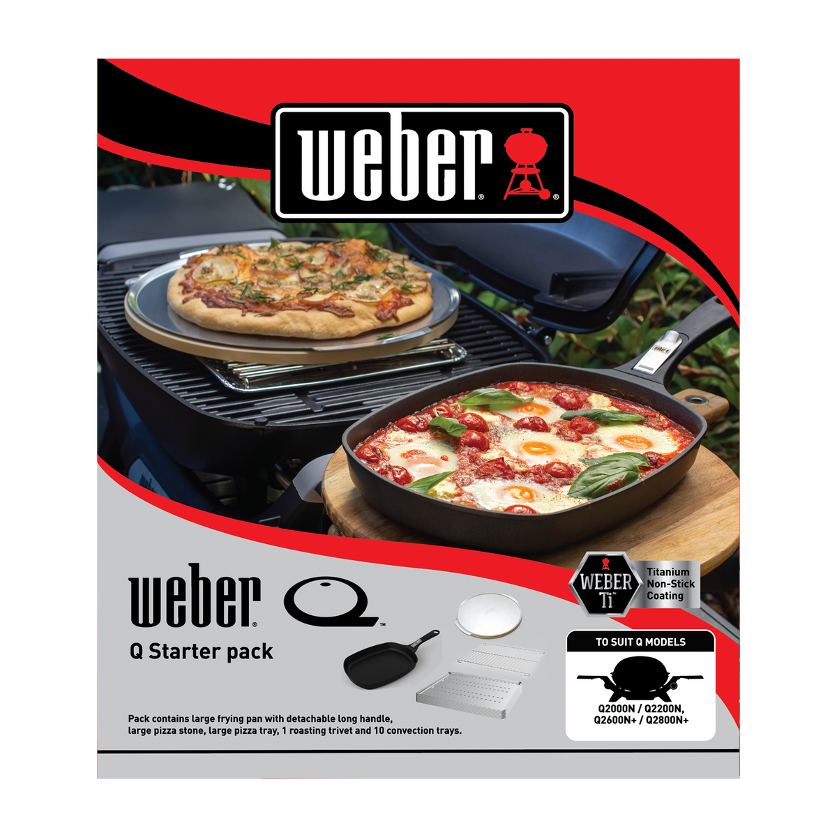Weber® Q™ (G3) BBQ Starter Pack - 14 Piece