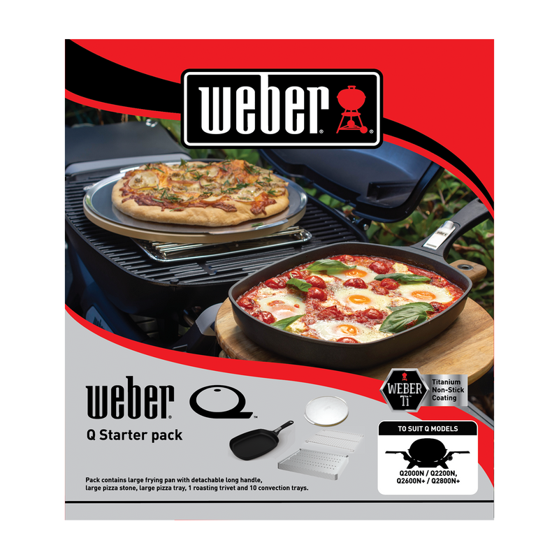 Weber® Q® (G3) BBQ Starter Pack - 14 Piece